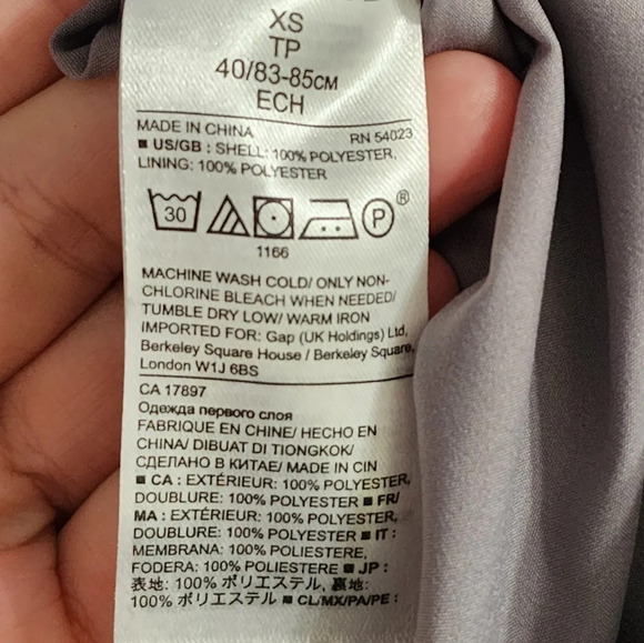 BANANA REPUBLIC V Neck Camisole Gray Size XS - Picture 6 of 8